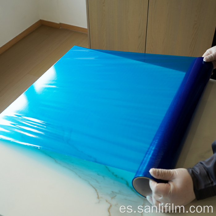 Protección UV para película protectora de gabinete